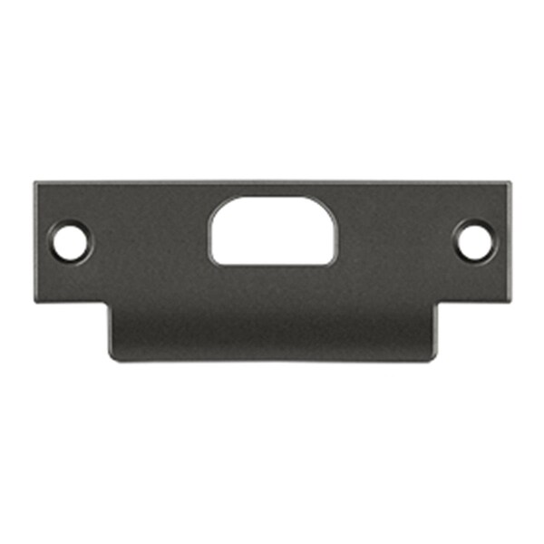 Dendesigns 4.87 x 1.25 in. T- Strike with Hole, Oil Rubbed Bronze, Solid DE569673 - main