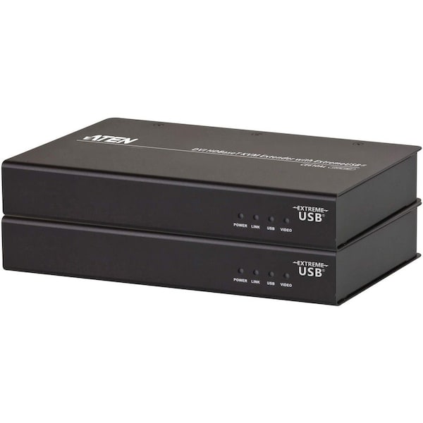Aten Usb 2.0 Dvi Hdbaset Kvm Extender Up To 300 Ft CE610A - main