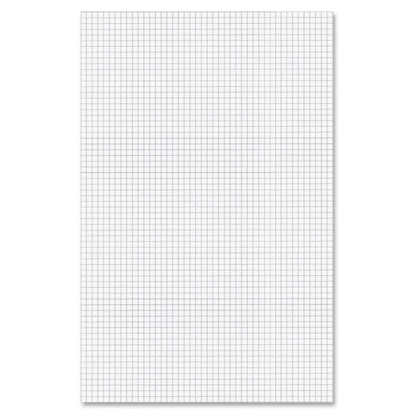 Esselte Quadrille Pad, 11 x 17, 4 x 4 Square/inch, White, 50 Sheets/Pad 22037 - main