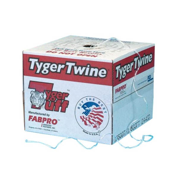 Partners Brand Polypropylene Tying Twine, 1-Ply, 145 lb, White, 8500'/Case TWT850 - main