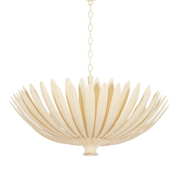 Hudson Valley Lighting Whitfield 8 Light Chandelier in Cream Plaster Finish 1836-CP - main