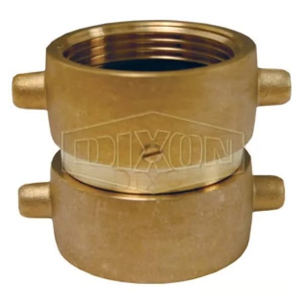 Dixon Pin Lug, 2-1/2 in, Swivel Female NST NH x FNPSH Swivel, Brass, Domestic DFP25F25S - main
