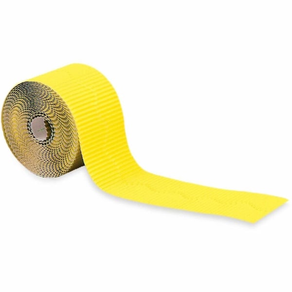 Bordette Decorative Border, Canary, 2.25in x 50ft, PK6 P0037086 - main