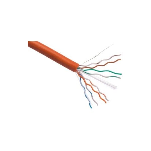Axiom Cat6 23Awg 4-Pair Solid Conductor 550Mhz Bulk Cable Spool C6BCS-O1000-AX - main