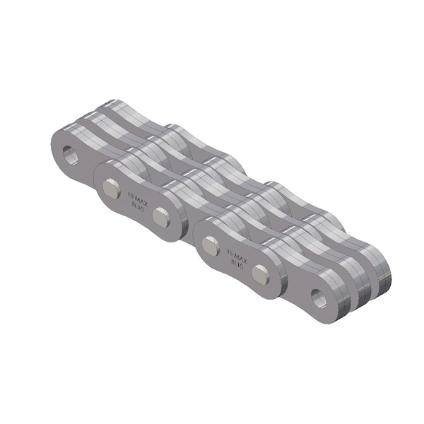 Senqcia Hi-Max Riveted Leaf chain, 30 ft OAL, 1-1/4 in Pitch, Carbon Steel BL1046HMR30 - main