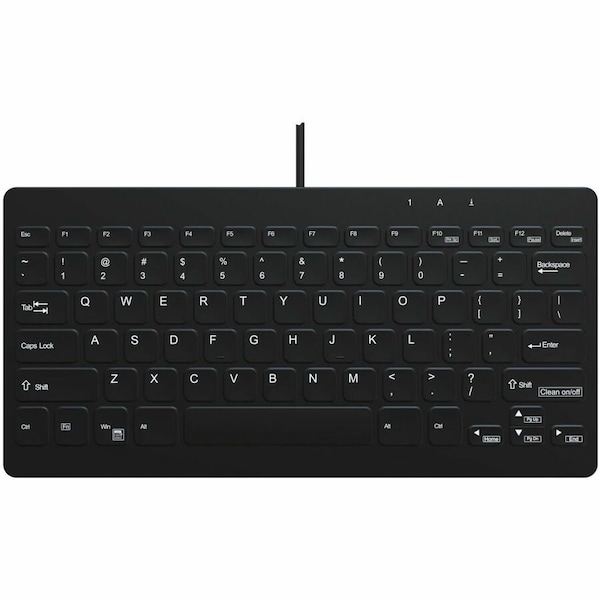 Tg3 Electronics Keyboard, Black, 0.59" H KBA-CK78-BNUN-US - main