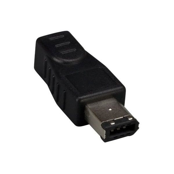 Sanoxy 2 PACK IEEE 1394a FireWire 6-pin Male to 4-pin Female Adapter SNX-CBL-LDR-FW202-1264 - main