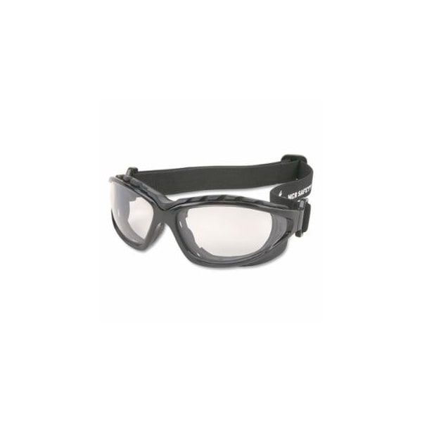 Mcr Safety Swagger RP3 Series Safety Glasses, Clear Lens, Polycarbonate, Anti-Fog Coating, Black Frame 127-RP310PF - main