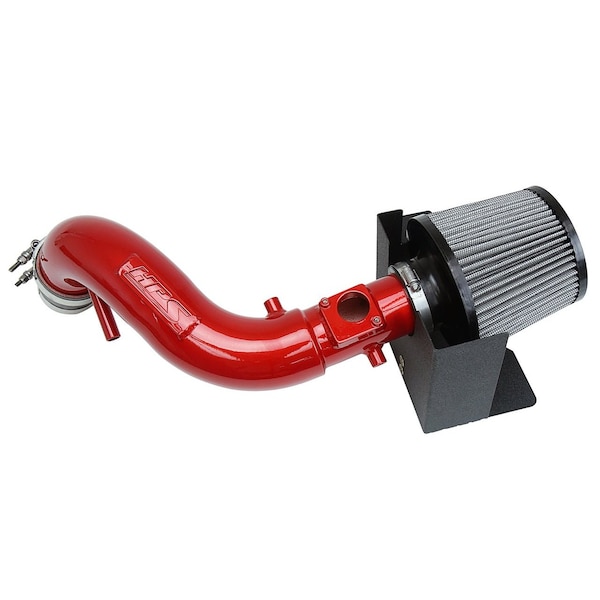 Hps Performance Air Intake Kit with Heat Shield, Red, 827-515R - main