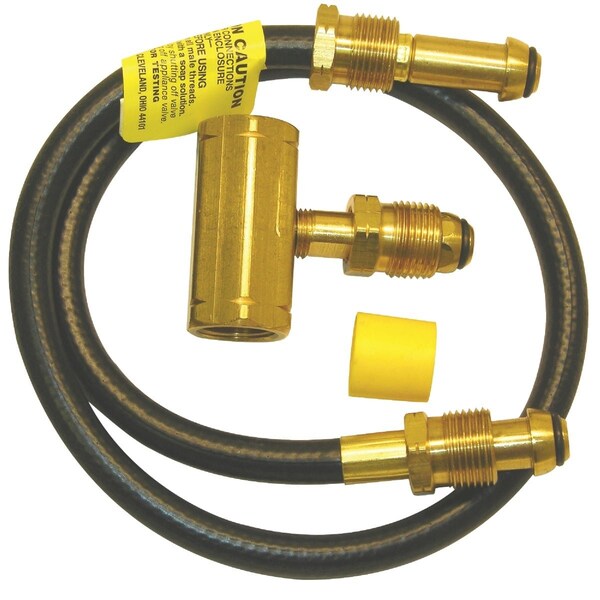 Mr. Heater 30'' x POL Female x POL Female x POL Male LP Hose Assembly F273737 - main