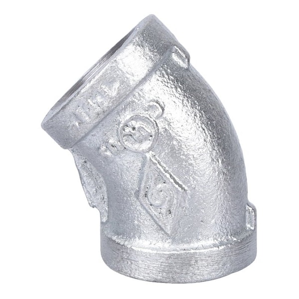 Worldwide Sourcing Elbow 45Deg Galv 1/2 4-1/2G - main