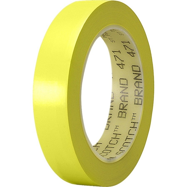 3M Tape, Vinyl, 1Inx36yd, Yw 4711YE - main