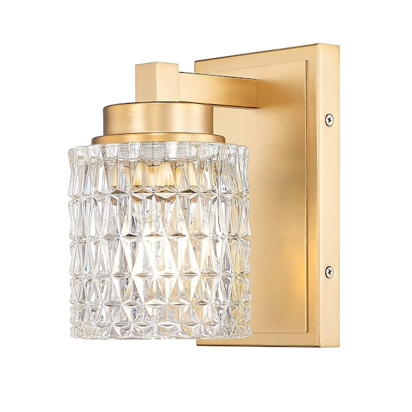 Z-Lite Jacqueline Modern Gold 1 Light Wall Sconce 6101-1S-MGLD - main