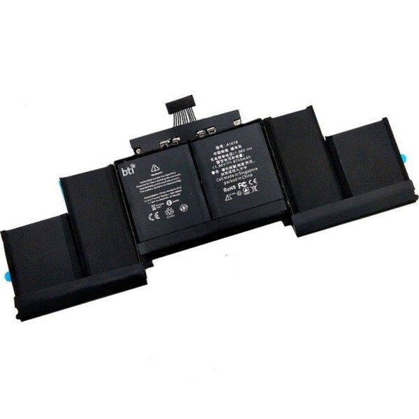 Battery Technology BTI Battery - For Notebook - Battery Rechargeable - 8600 mAh - 11.34 V DC A1398-BTI - main