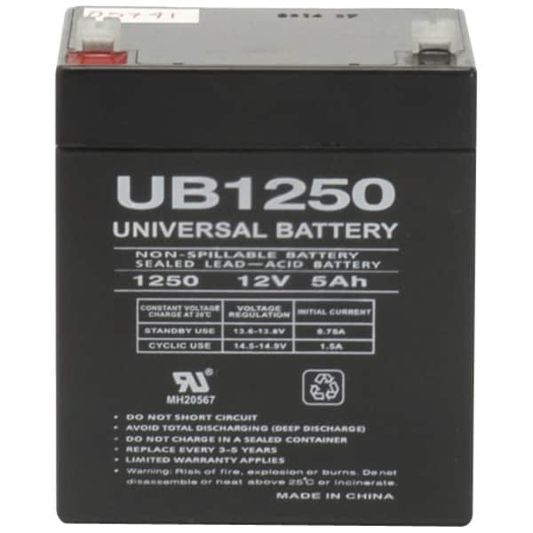 Upg Sealed Lead-Acid Battery, 12V, Lead Acid Chemistry D5741 - main