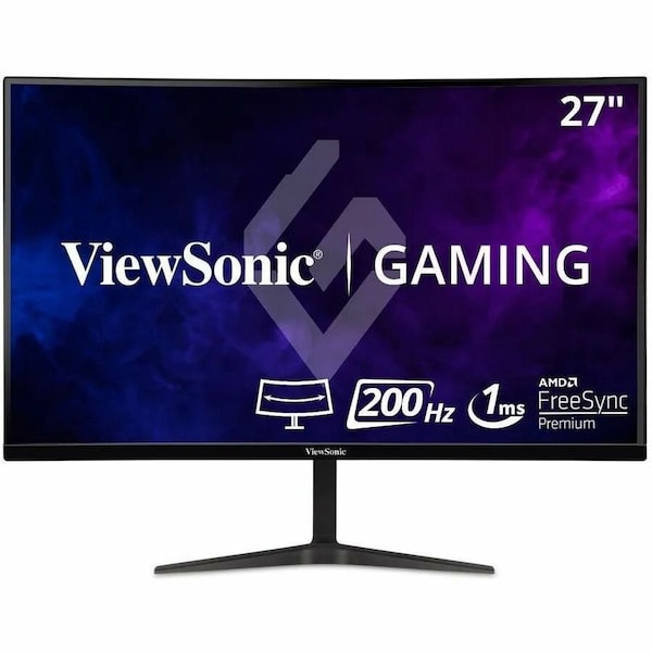 Viewsonic VX2718-PC-MHD - 27" 165Hz Curved Gaming Monitor, 1920x1080 Resolution, 1ms repsonse time. VX2718-PC-MHD - main
