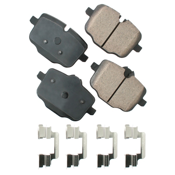 Akebono 11-13 Bmw 550I-550Igt-550Gt Xdrive:Rear Euro Pads, Eur1469 EUR1469 - main