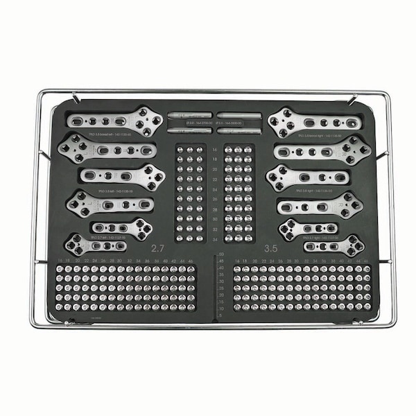 Jorgensen Laboratories 2.7 /3.5 TPLO Implant Set J1552 - main