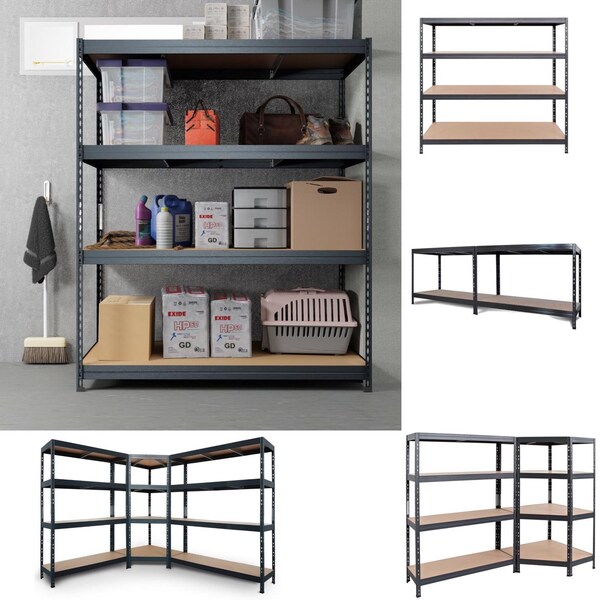 Ar Shelving Garage Series 71 in. H X 59.4 in. W X 18 in. D Metal Shelving Unit 8586002700039 - main