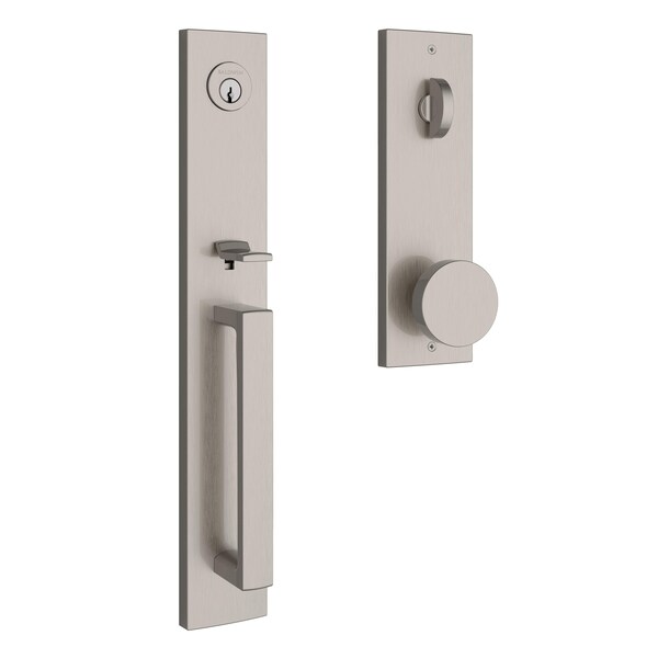 Baldwin Emergency Egress Santa Cruz Handleset with Contemporary Knob and Contemporary Square EESANXCONCQE150 - main