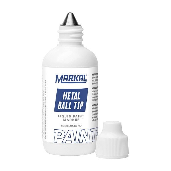 Markal Paint Marker, Medium Tip, Blue Color Family, Paint 84625 - main