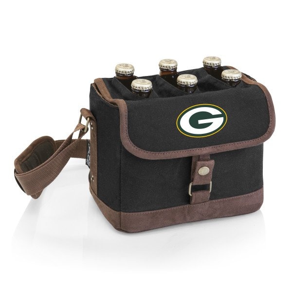 Picnic Time Family Of Brands NFL Green Bay Packers - Beer Caddy Cooler Tote with Opener 762-00-311-124-2 - main