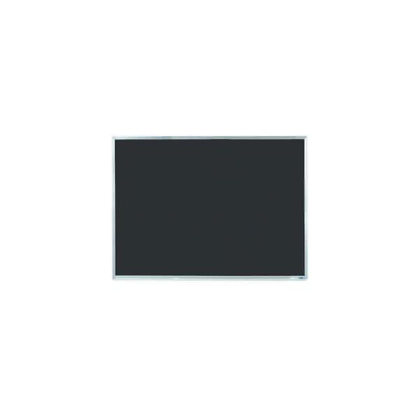 Aarco Composition Chalkboard Satin Anodized Aluminum Frame 36"x48" Black DC3648B - main