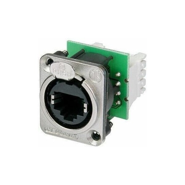 Neutrik PANEL MOUNT RJ45 JACK NE8FDV-Y110 - main