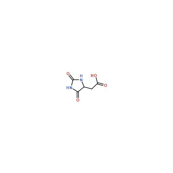 Ak Scientific (2, 5-Dioxoimidazolidin-4-yl)acetic acid (1g), CAS 5427-26-9 5295AE-1g - main