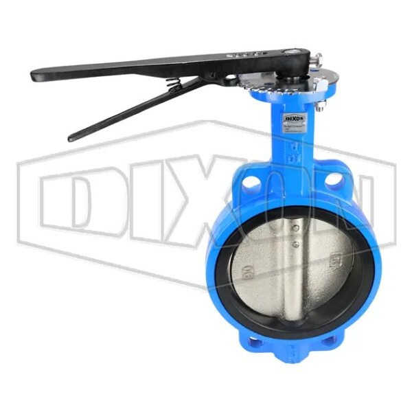 Dixon Wafer Style Butterfly Valve, 6 in Nominal, 150 lb, Ductile Iron Body, Buna-N/EPDM Softgoods IBFVW600E - main