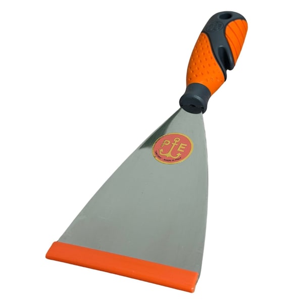 Pavan Stainless Steel Putty Knife for Smoothing and Polishing Marmorino and Venetian Plaster, 80mm 501/IS-80 - main