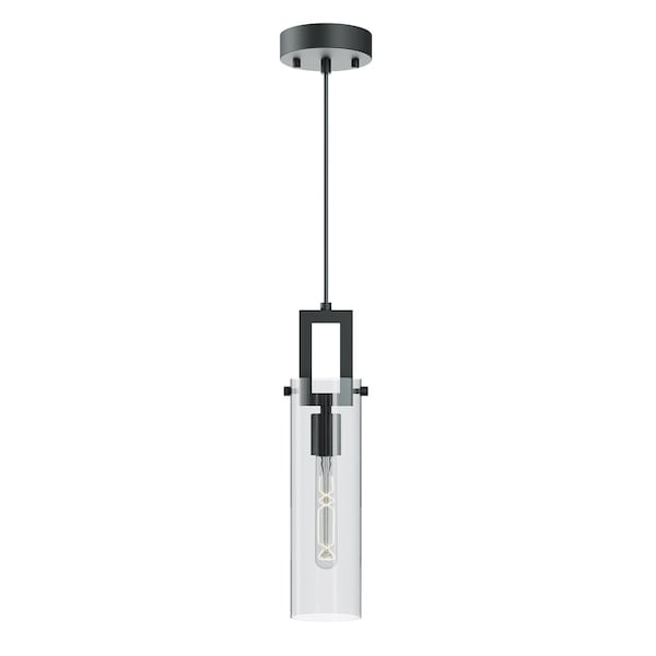 Afx Houston 04in Med Base Pendant Light, Black HOUP04MBBK - main
