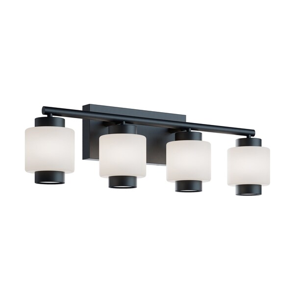 Afx Sydney 28in LED Vanity, Black SYDV2807LAJUDBK - main