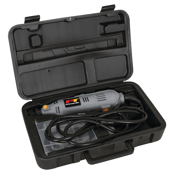 Performance Tool 43 pc. Rotary Tool Kit, Variable Speed, Polishing Grinding Cutting W50031 - main