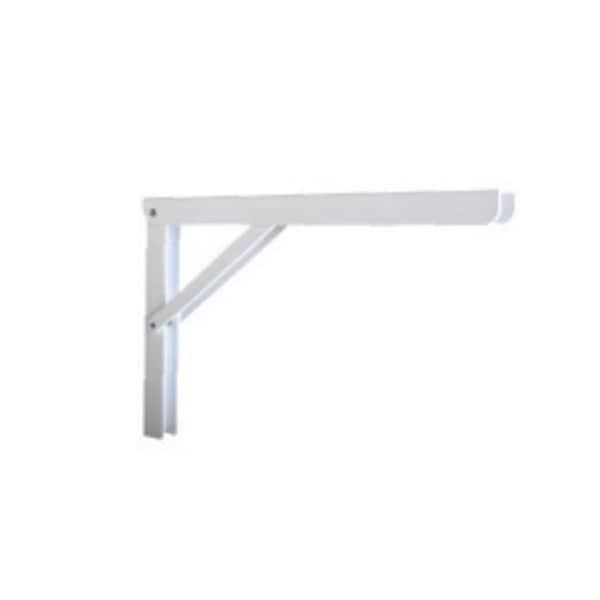 Dendesigns Knape & Vogt 12X8 Folding L-Bracket - White DE1660738 - main