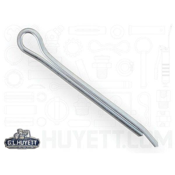 Huyett Hammerlock Cotter Pin, Zinc Plated Carbon Steel, 0.312 in Dia x 3.500 in Effective Length CPHZ-312-3500 - main