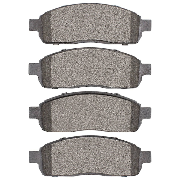 Dynamic Friction Co DFC 5000 Advanced Brake Pads - Semi Metallic 1551-1011-00 - main
