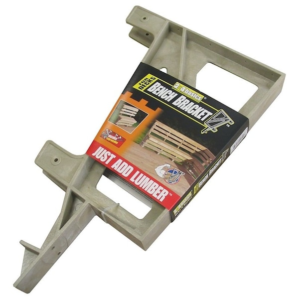 2 X 4 Basics Deck Bench Brkt 2X4In Sand 90166 - main