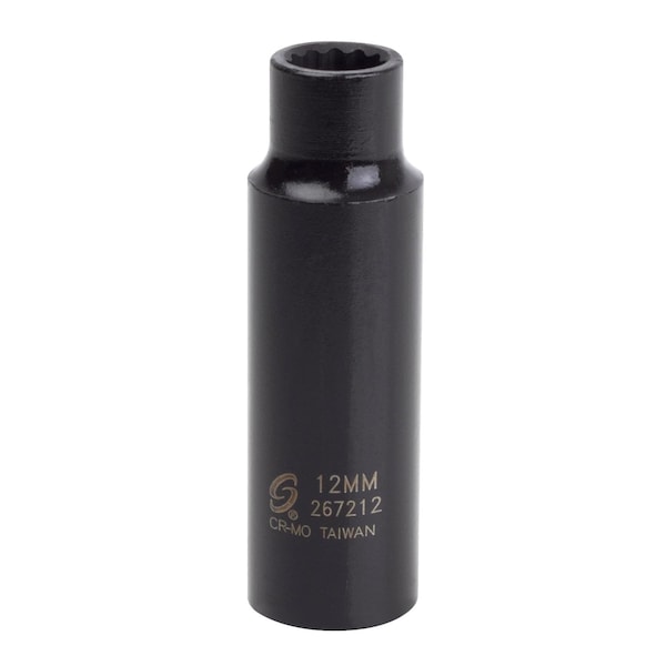 Sunex 1/2 in Drive 12Mm 12 Point Deep Impact Socket 267212 - main