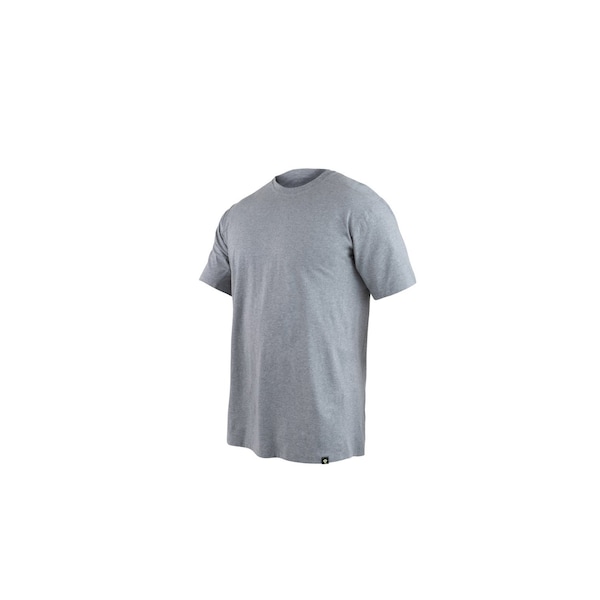 First Tactical TACTIX COTTON T-SHIRT SHORT SLEEVE, 100% Cotton, Pullover, 0 Pocket(s), Heather Gray, M 112501 - main