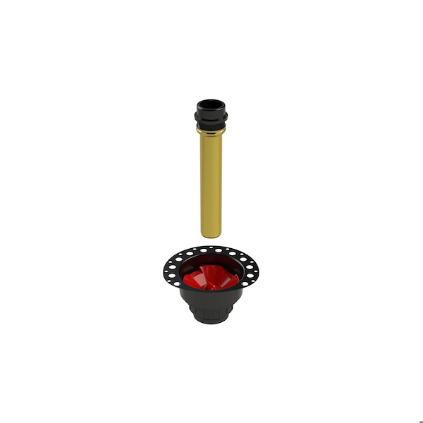 Os&B ABS Freestanding Tub Drain Rough-In With Metal Deck Flange ITD35 - main