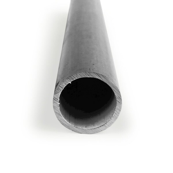 Usa Industrials 6061 Aluminum Round Tube - T6 - Extruded - 1-1/4in OD x 1/4in Wall x 3/4in ID x 48in long TBG-6061-1.25X0.25-48 - main