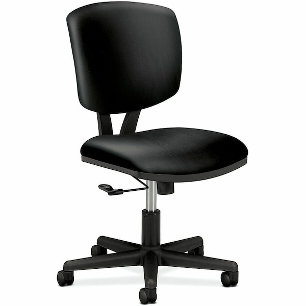 Hon Volt 5700 Task Chair - Black Seat Color - Bonded Leather Seat Material - Black Back Color - Bonded 5701SB11T - main
