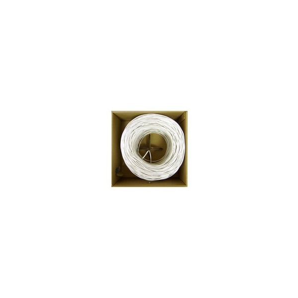 Cable Wholesale Security/Alarm Wire, White, 22/6 (22AWG 6 Conductor), Stranded, CMR, Pullbox, 1000 foot 10K4-06912SH - main