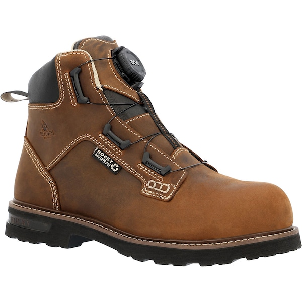 Rocky GRINDSTONE XTR, Men's Work Boot, 10.5 M, 6 in Height, Crazy Horse RKK0494 - main