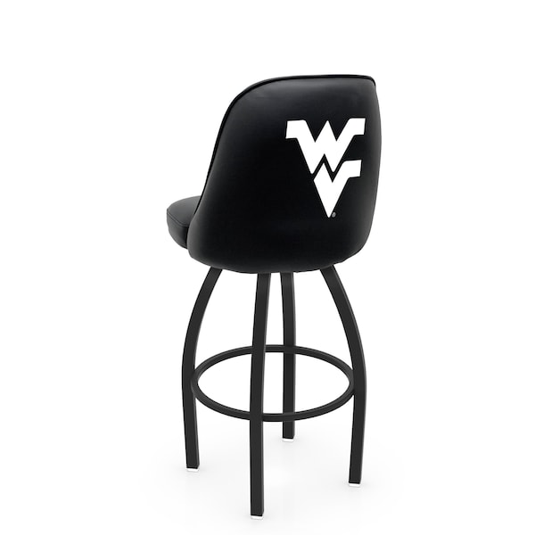 Holland Bar Stool Co Logo Grizzly West Virginia 36 in. Swivel Bar Stool with Black Wrinkle Finish L048 - main