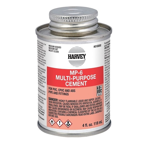 Wm H Harvey Co 24 CEMENT 1/4PT ALL PURPOSE 018000 - main