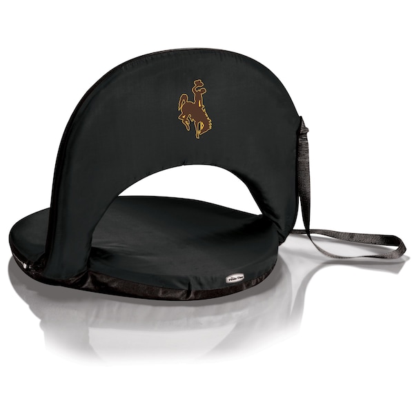 Picnic Time Family Of Brands NCAA Wyoming Cowboys Oniva Stadium Seat - Reclining Bleacher Seat with Back Support 626-00-179-694-0 - main