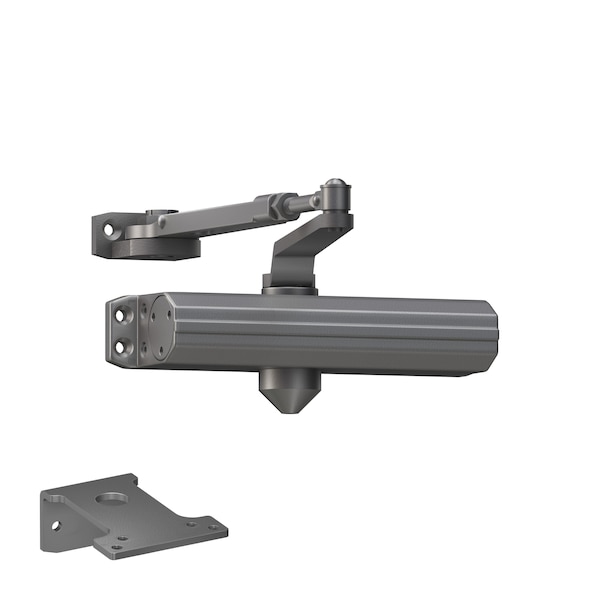Dexter Commercial Surface Mount Closers Aluminum DCL2000STDLCHWPA689 - main