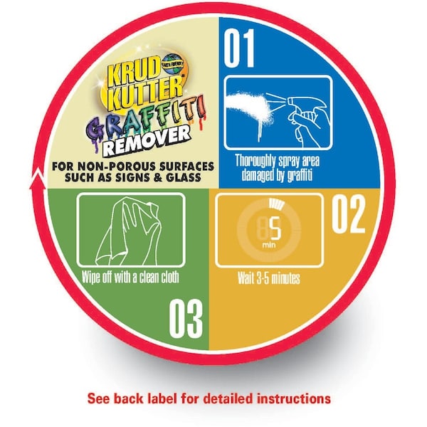 Krud Kutter 32 Oz. Trigger Spray Graffiti Remover Spray GR326 - main